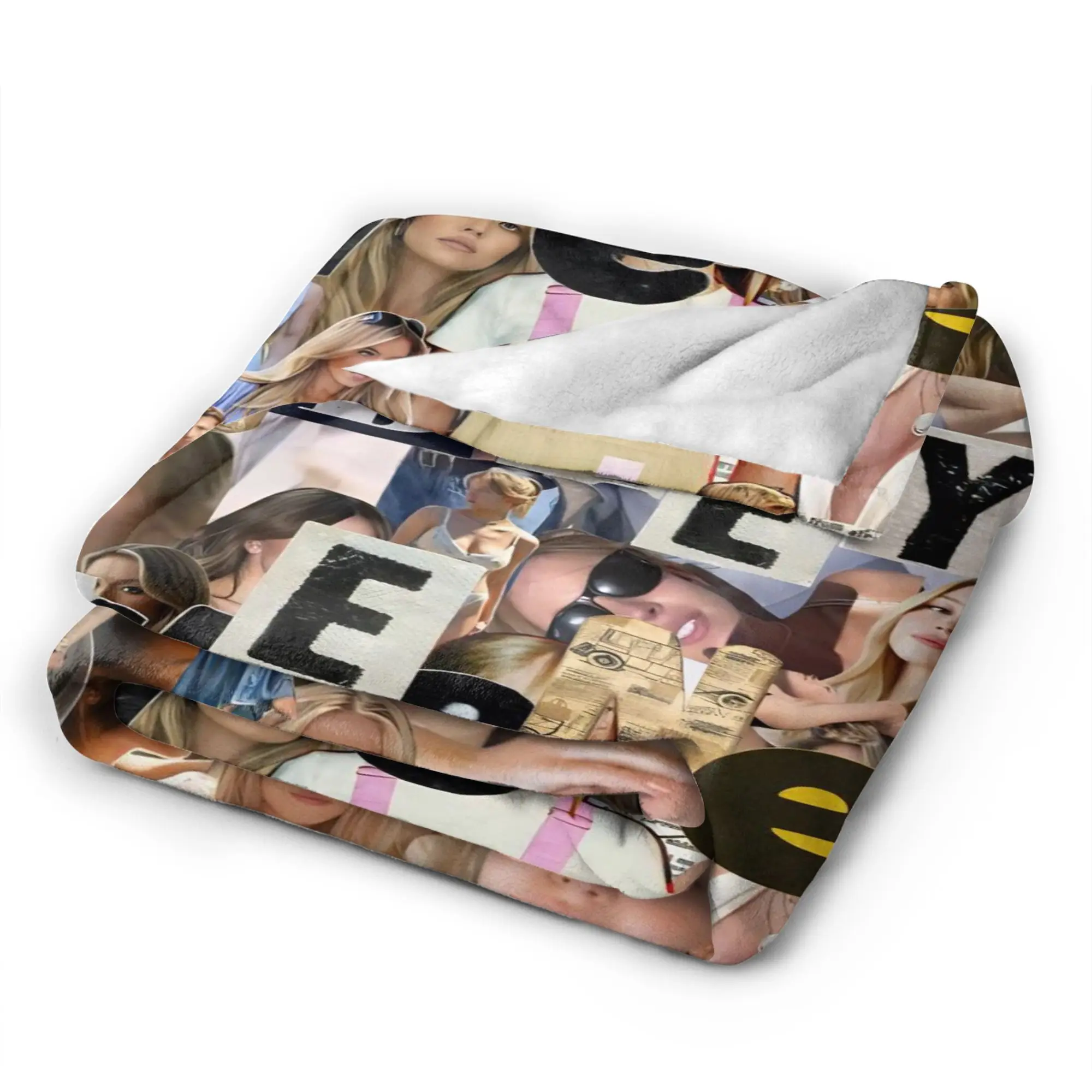 سيدني سويني الممثلة الأمريكية صورة نمط بطانية جودة دافئة لينة رمي بطانية الشتاء السفر مكتب المفرش في الهواء الطلق