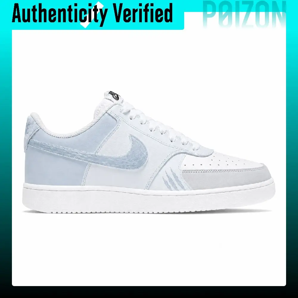 Nike Court Vision 1 Skate Shoes Unisex Low-top White DH2987-101(team2415-)