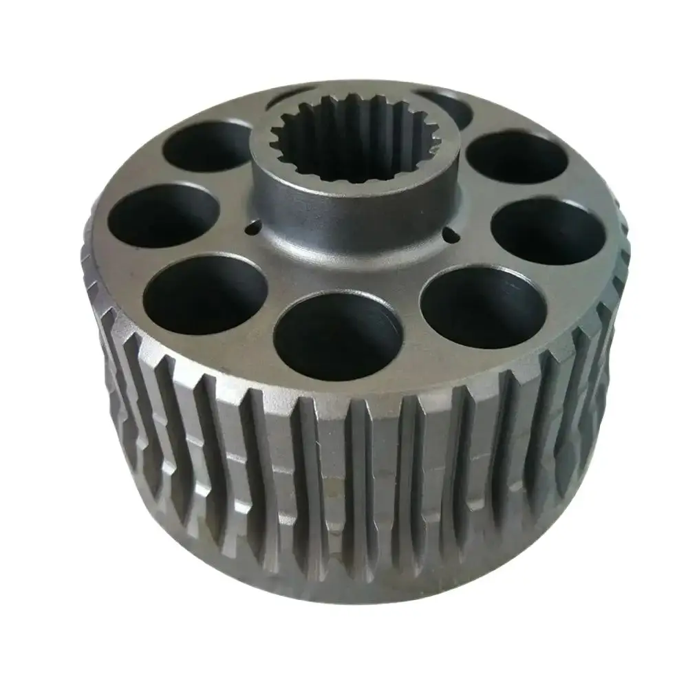 Cylinder Block Repair For KAYABA Small Excavator MAG-18 Hydraulic Walking Motor Parts