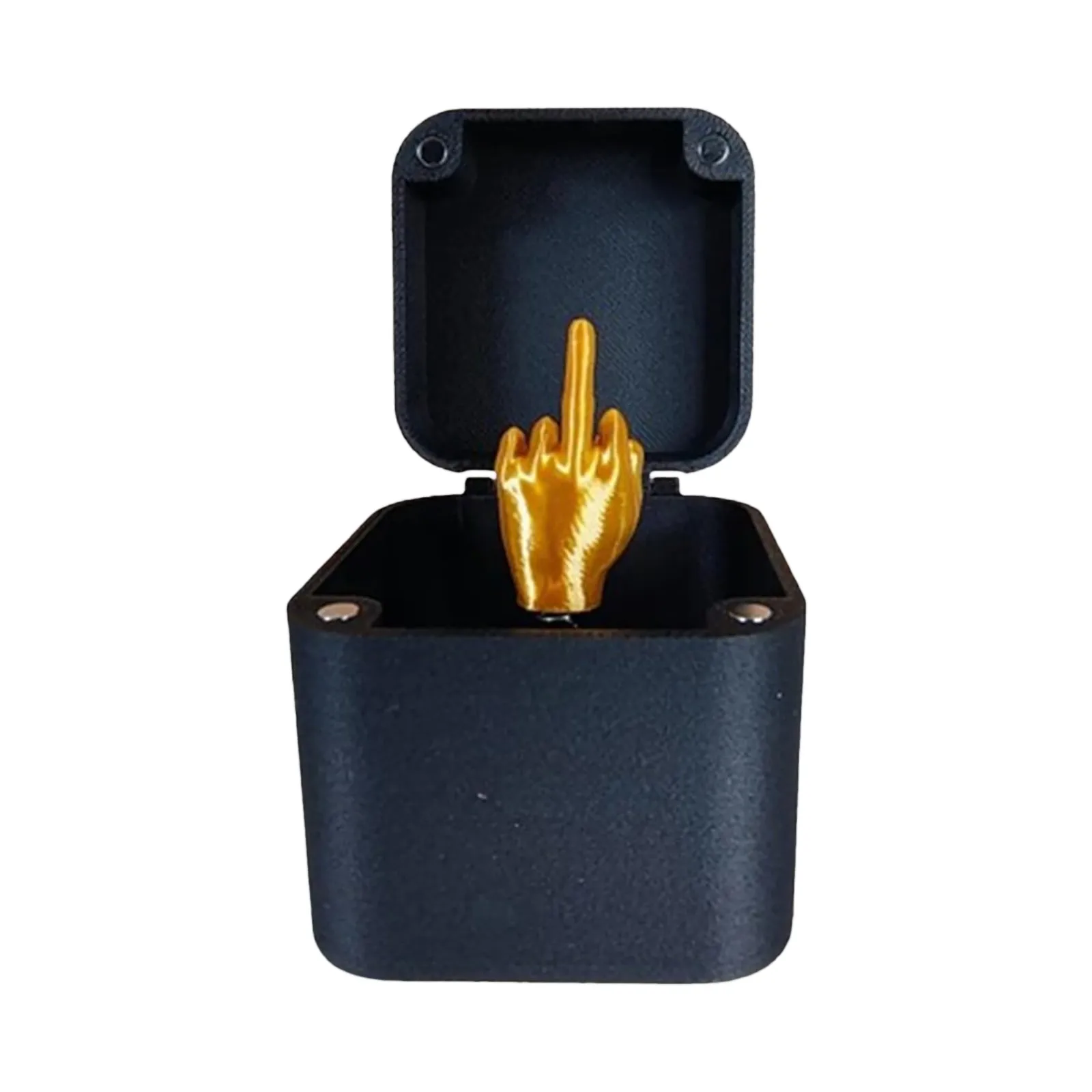 Middle finger surprise gift box Spoof Hand Prank pop-up gift suitable for adults Christmas ornaments desk decoration home decor