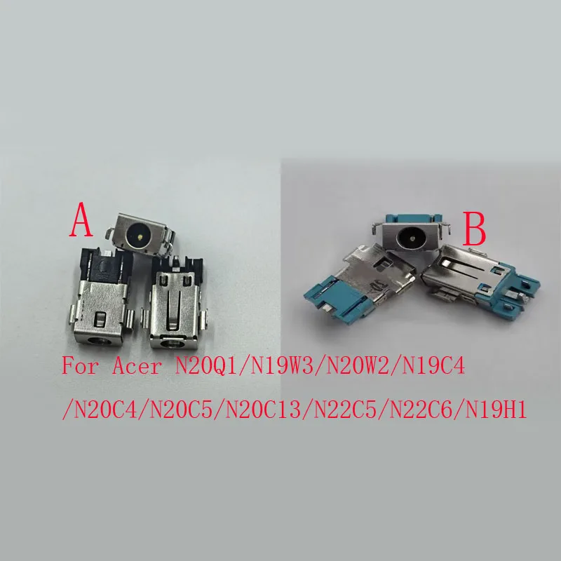 1-100Pcs DC Power Connector Laptop Plug Charging Socket For Acer N20Q1 N19W3 N20W2 N19C4 N20C4 N20C5 N20C13 N19H1 N22C5 N22C6