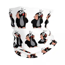 Cute Krtek Mole Winter Headband Neck Warmer Women Men Hiking Camping Tube Scarf Cartoon Little Maulwurf Face Bandana Gaiter