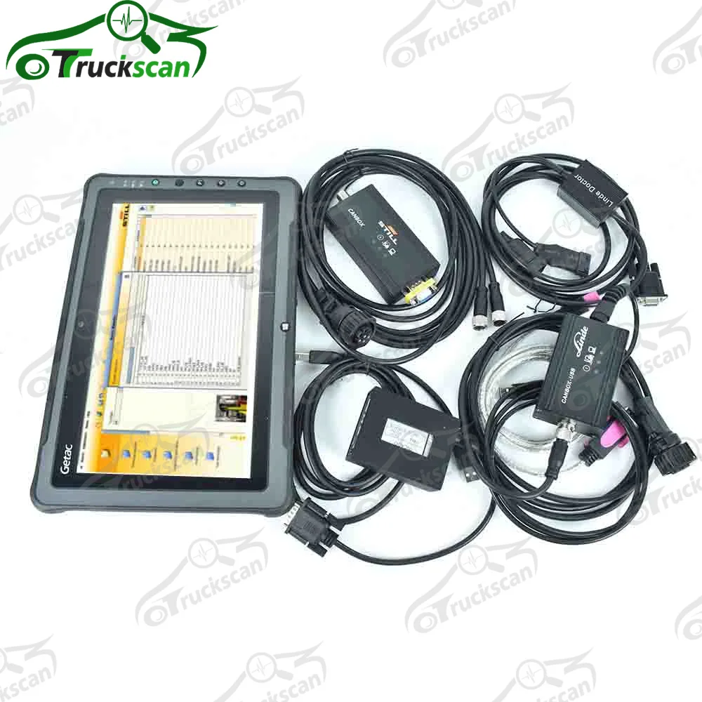 

F110 Tablet forklift Diagnostic Kit for Judit Incado JUDIT4 Jungheinrich Still canbox scanner tool for Linde canbox doctor