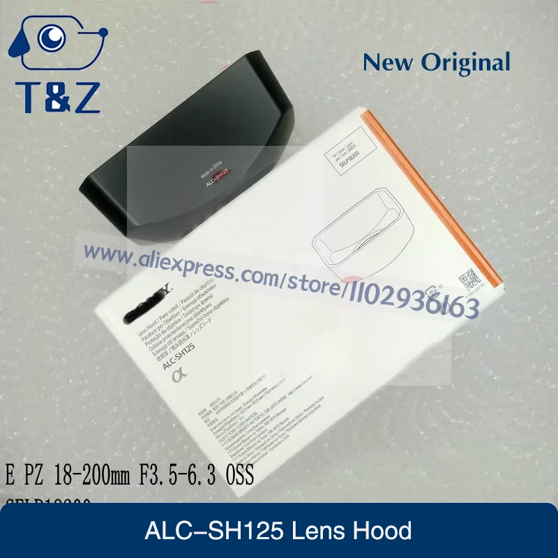 

New Original ALC-SH125 Lens Hood For Sony NEX-EA50 E PZ 18-200mm Lens SELP18200 SH125 Lens Hood