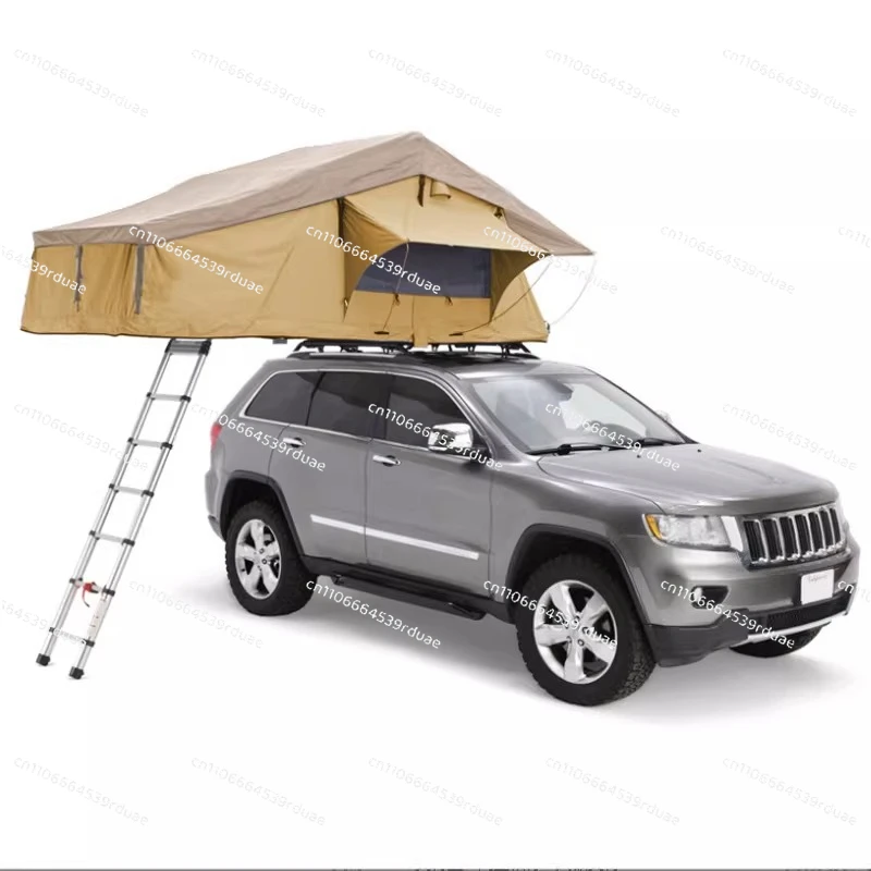 Roof Tent Soft Top Folding Tent Car SUV Outdoor Car Tent Fully Automatic Couple Self-Driving Camping