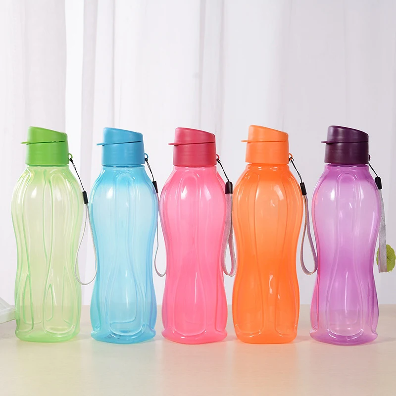 

800 /1100ML Sports Water Bottle Portable Gym Water Drinking Bottle Outdoor Large Capacity Cup With Rope Leak-Proof Drink Bottle