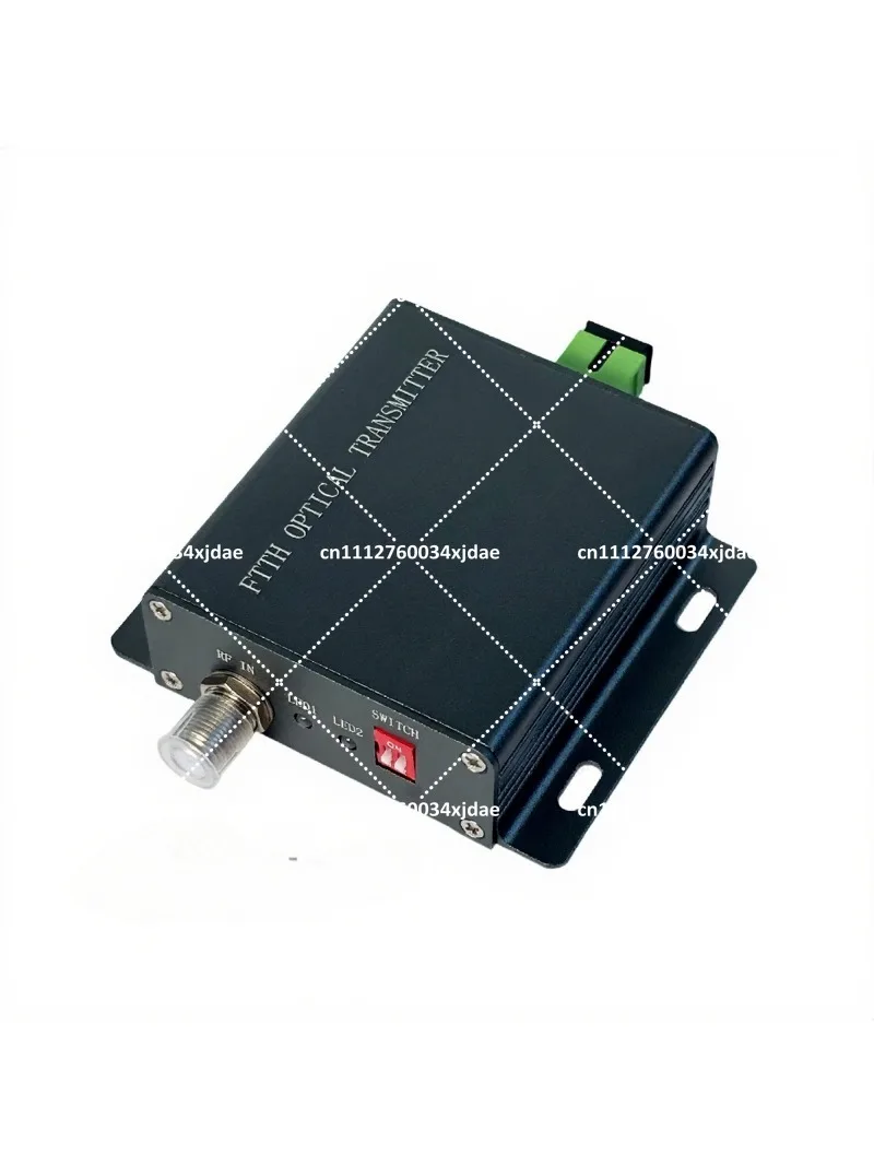 1550nm FTTH Optical Transmitter 10mW Metal Casing 45-860/950-2150MHz CATV