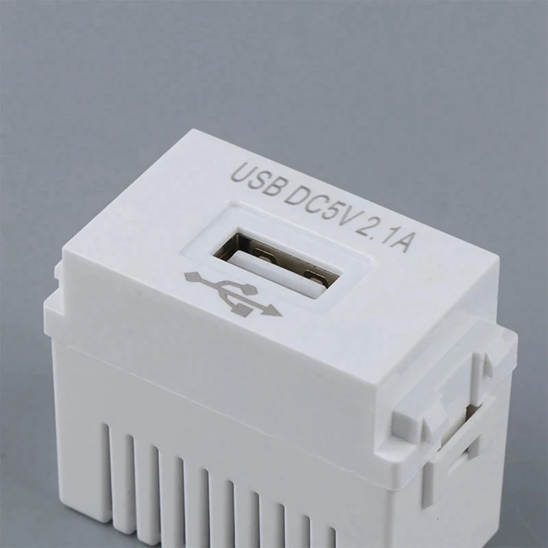 حار Sale2x لوحة شحن الهاتف USB وحدة الطاقة 220 فولت المقبس 5 فولت محول 2.1A USB شحن مقبس الطاقة تبديل محول #3