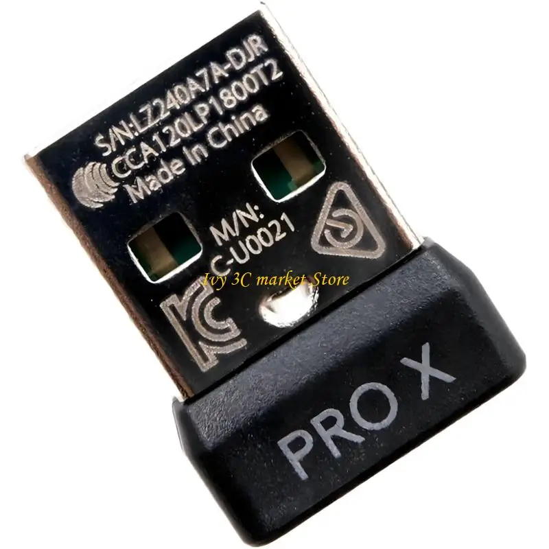 

D7YC Additional USB Receiver for Strengthened Play Mouse Delivering Consistent Connection Outlet and Play Functionality and Thin