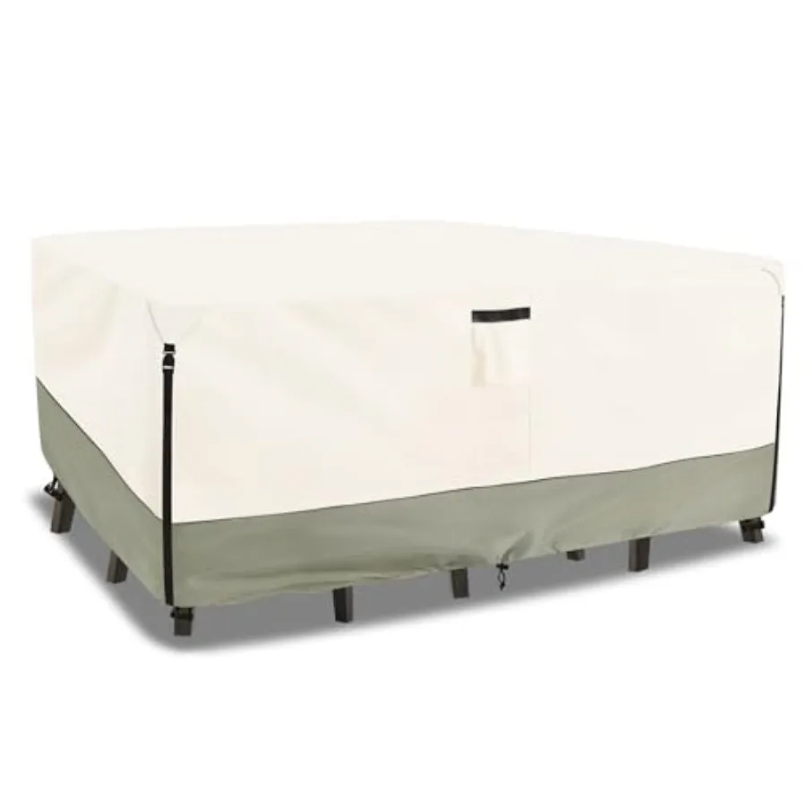 

Outdoor Furniture Covers Waterproof600D Heavy Duty Outdoor Dining Table and Chairs General Purpose Furniture Cover Patio Furnit