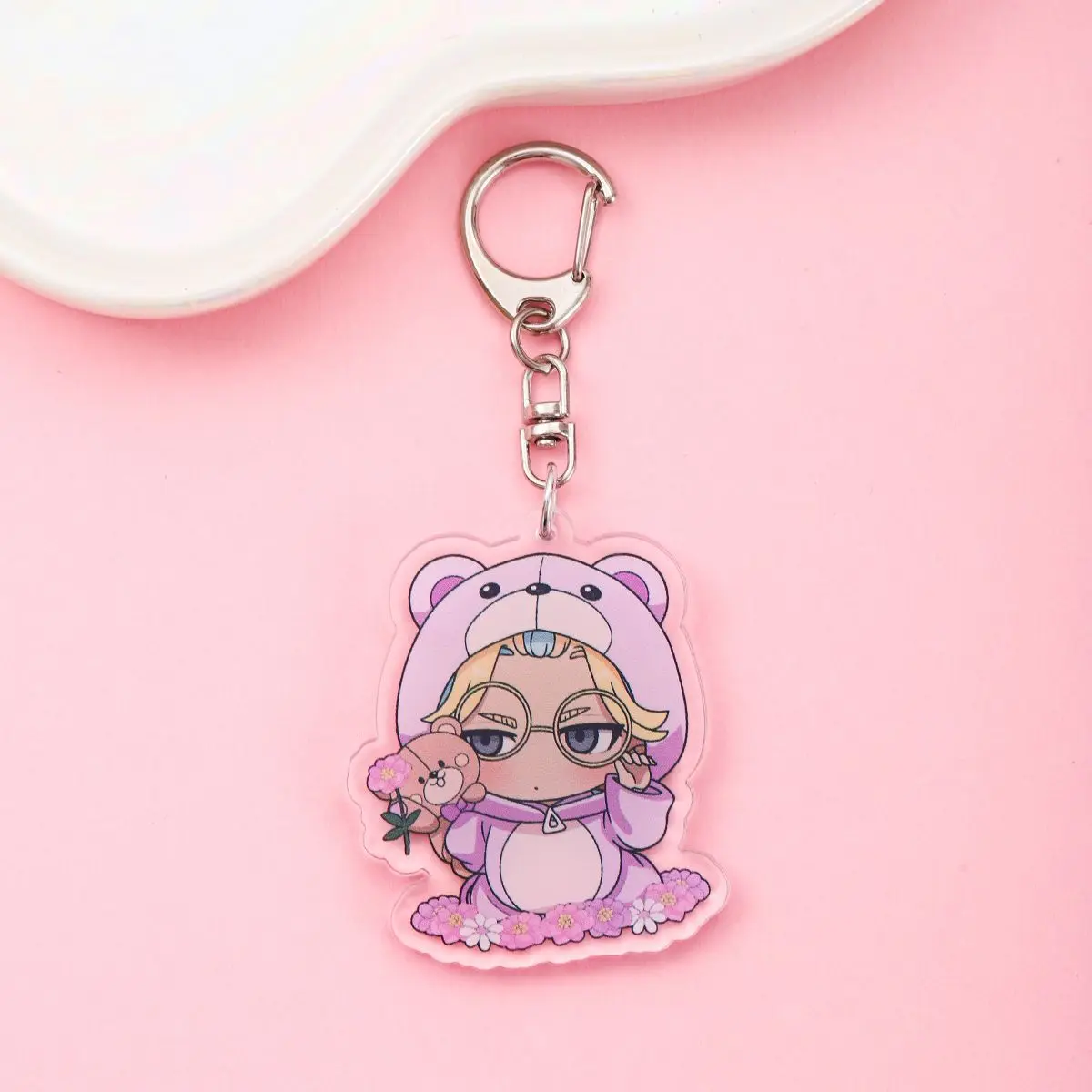 Anime Tokyo Revengers Acrylic keychain accessaries Cartoon funny Bag Pendant Gift cute bag charm Keyring Friends Fans Gifts