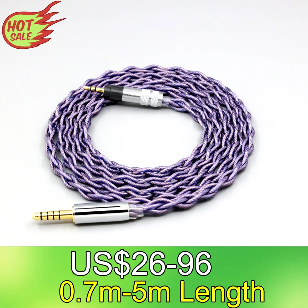 Type2 1.8mm 140 cores litz 7N OCC Headphone Cable For Sennheiser Urbanite XL On/Over Ear Headphone 4 core 1.8mm LN007901