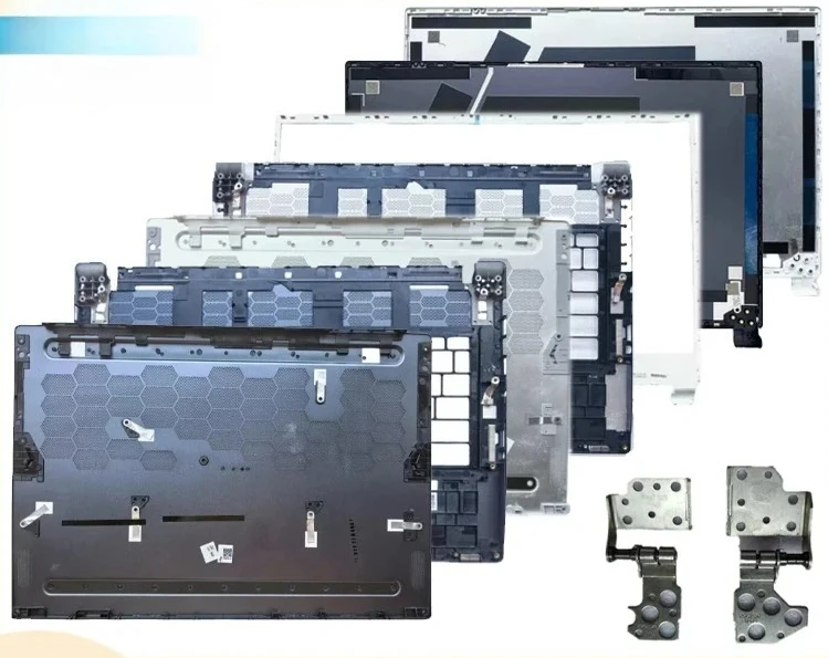 Compatible with Stealth 15M MS-1562 MS-1563 laptop: LCD Screen, Top Cover, Screen Bezel, Palm Rest, Base, Keyboard, Hinge ABCD
