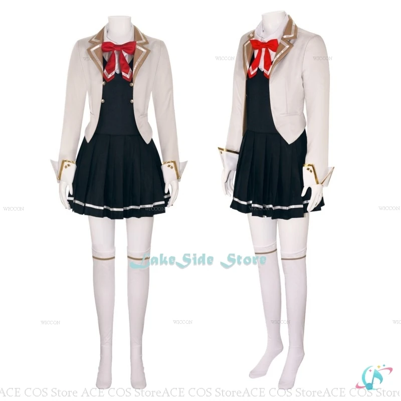 Anime Roshidere Masachika Kuze Alisa Maria Mikhailovna Kujou Costume Wig Uniforms Cosplay Outfit Halloween Clothing Unisex 2024