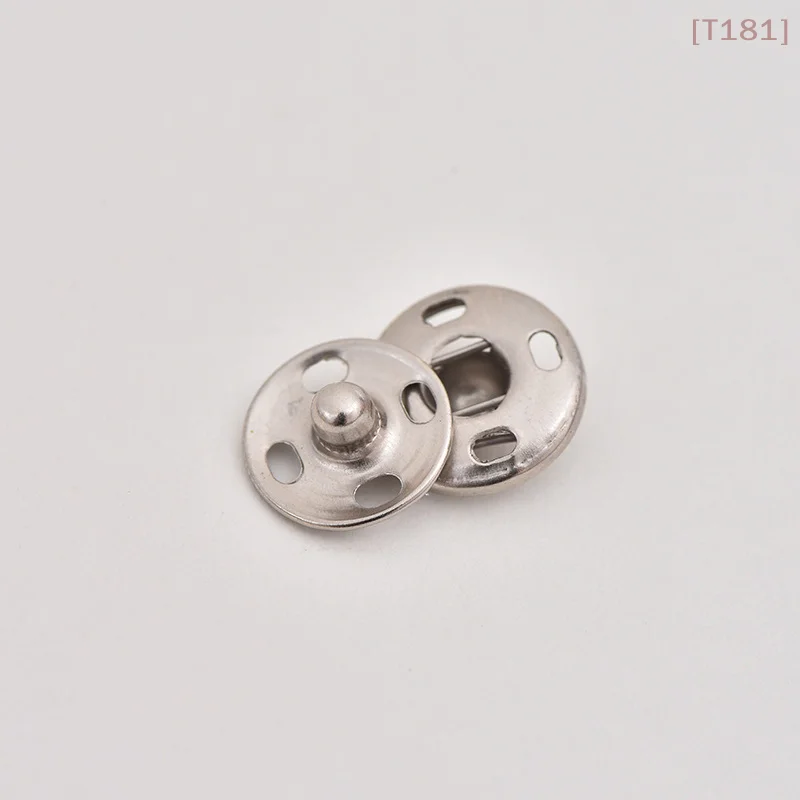 [E] Sewing Hooks And Eyes Set Sew-on Snap Buttons DIY Clothing Button Sewing Closures Snaps Kit For Clothes Bags Sewing Craft