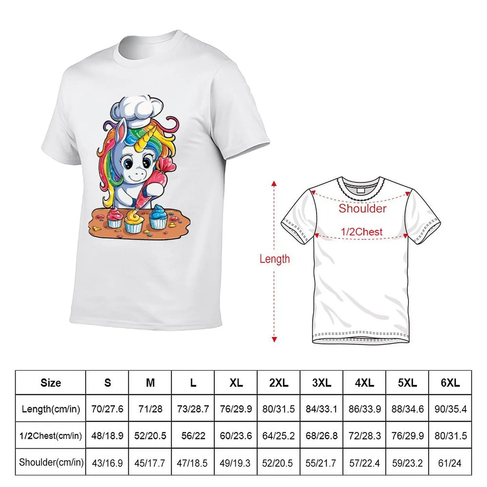 Unicorn Baking Cupcake T Shirt Kids Girls Boys Rainbow Squad Cute Gifts Party Men Women T-Shirt funny t shirts man T-Shirt