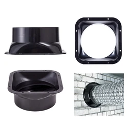 8 tamanhos flange duto mangueira do ventilador conector abs adaptador de ventilação de ar para cozinha exaustão exaustor exaustor exaustor
