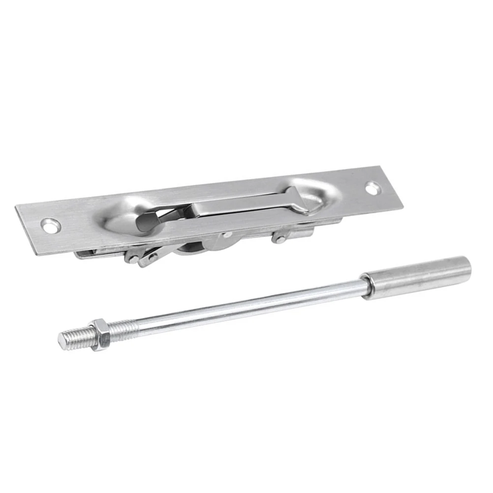 

Thickened Fire-proof Plug Stainless Steel Door Safety Latch Cylinder Barrel Bolt Lock Heavy Duty Home Hotel Security Latch