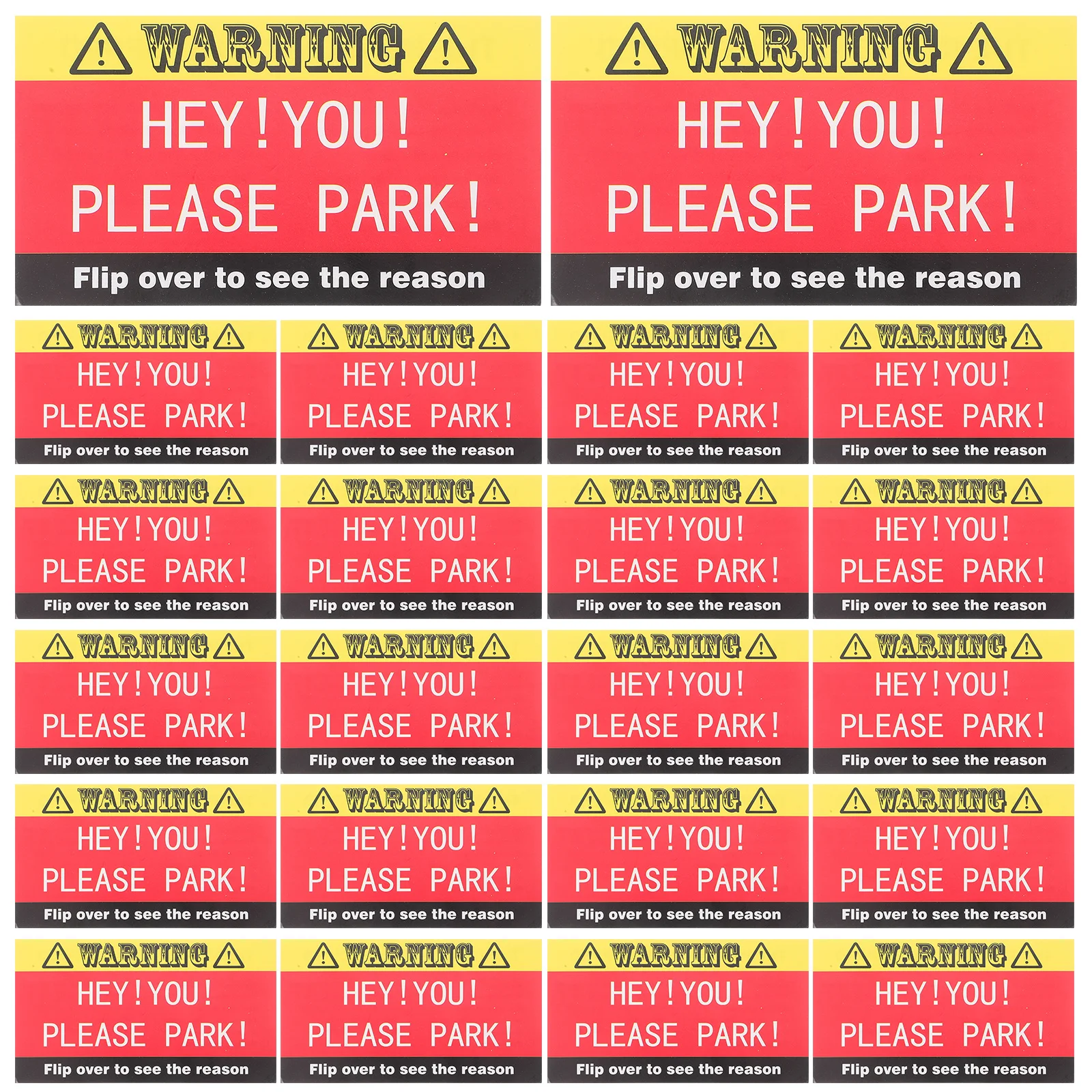 

100 шт., предупреждающие карты для плохой парковки для торгового центра, гаража, общественного использования, бумажное уведомление, новинка, парковка автомобиля