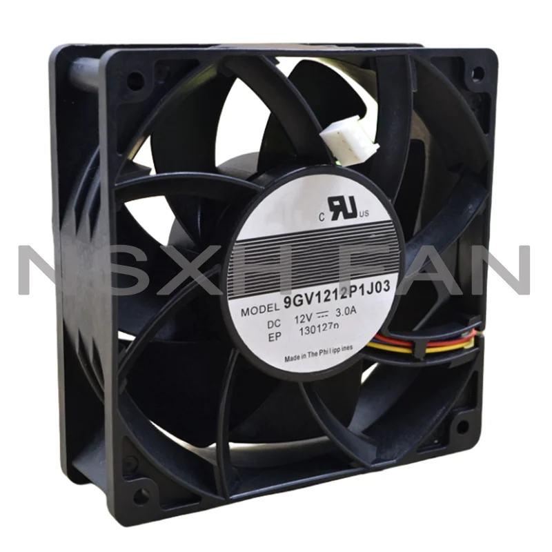 12CM12038 9GV1212P1J01 J03 12V 3A 4PIN PWM FAN