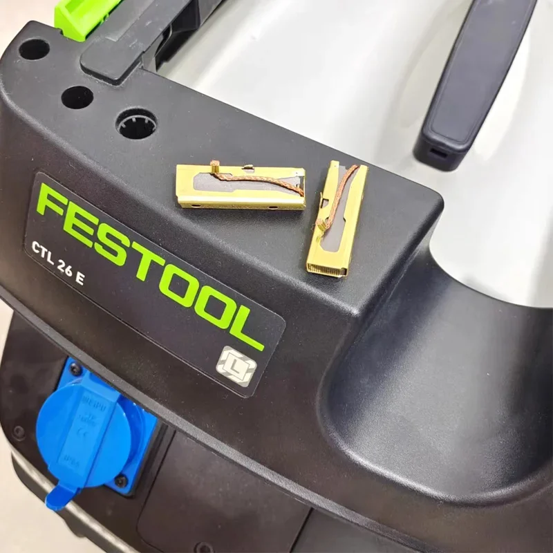 Original FESTOOL Vacuum Cleaner Motor Carbon Brush 496268 Engine CT26E/36E Dust Bucket Accessories