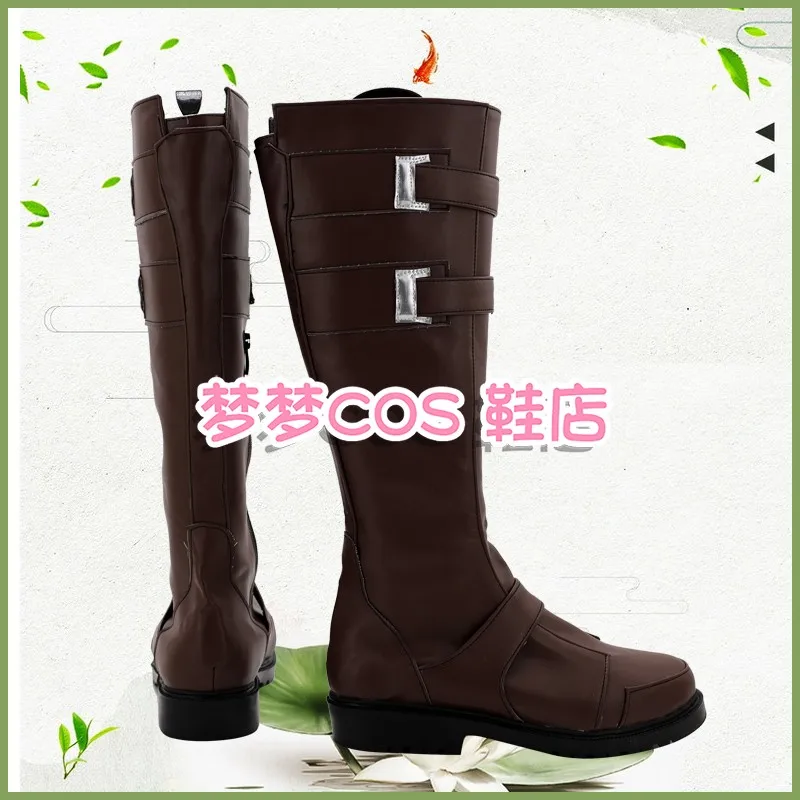 Sepatu Lara Cosplay Sepatu Bot Wanita ASH Tomb Raider