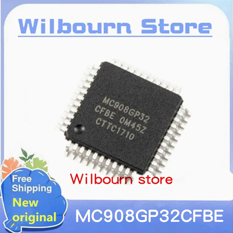 

2PCS~20PCS/LOT 100% New MC908GP32CFBE MC908GP32 LQFP44 Microcontroller chip