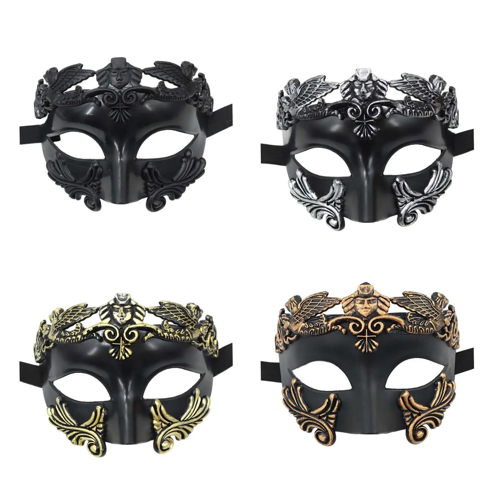 Mascarilla de media cara para baile de graduación, máscara de media cara para cumpleaños, vacaciones, juego de rol, vestido de fantasía, accesorios de máscaras, novedad