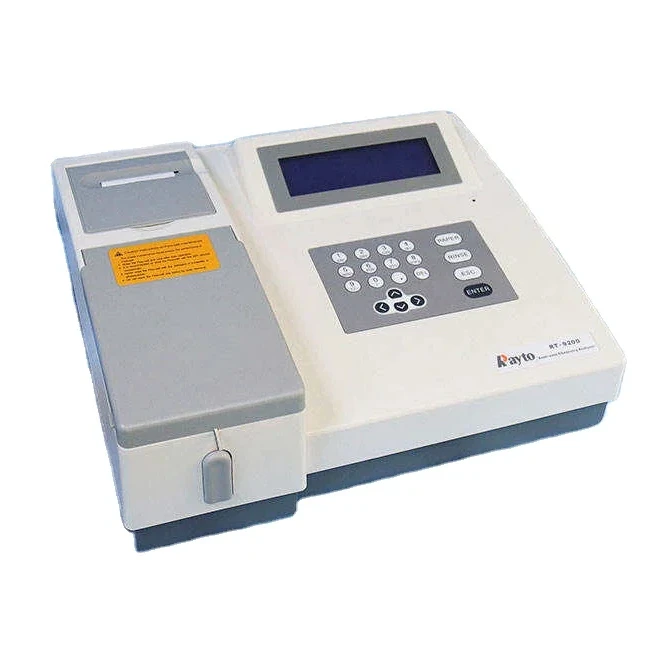 Classic Best-selling Styles Rayto rt-9200  chemistry machine analyzer biochemical analysis