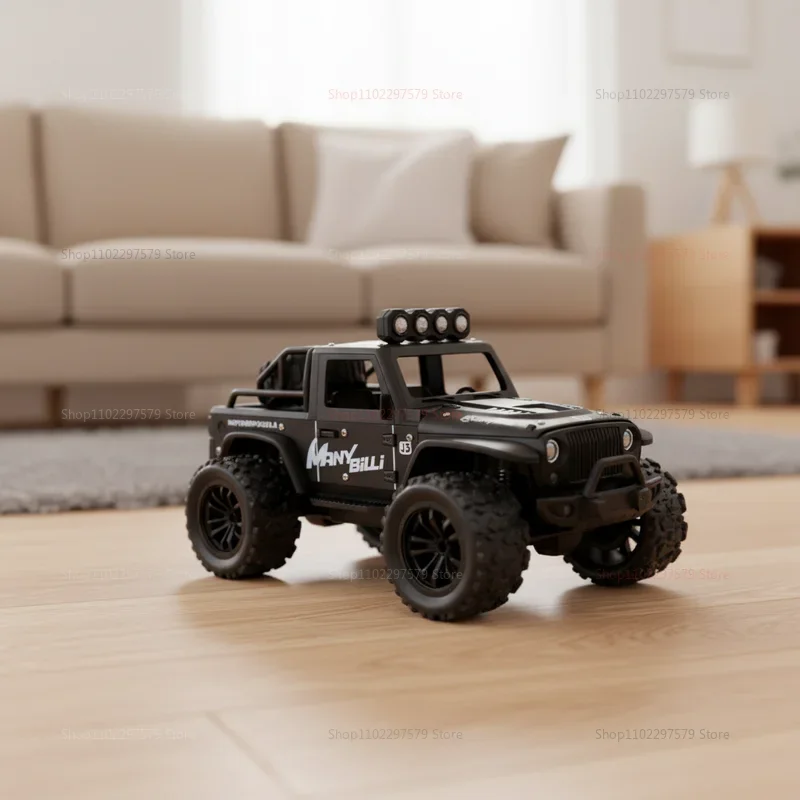 NEW 1/16 Scale Off Road RC Truck 2WD High Speed 20KmH Durable All Terrain Monster Truck for Adults Kids Remote Control Toy Gifts - view 2