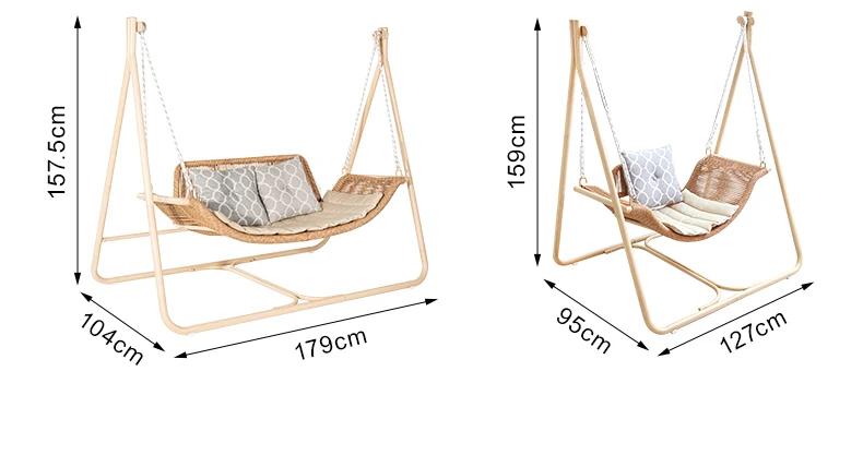 

Outdoor Garden Swing Outdoor Double Hammock