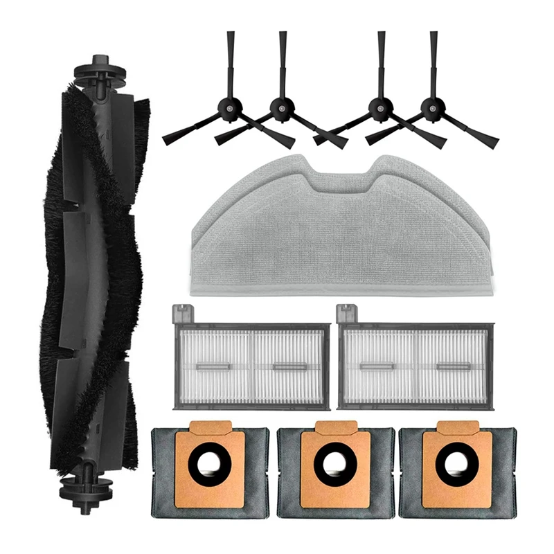 

The New Accessory Kit For Eufy X8 Pro Robot Vacuum Cleaner Brush, Filter, Mop & Dust Bag