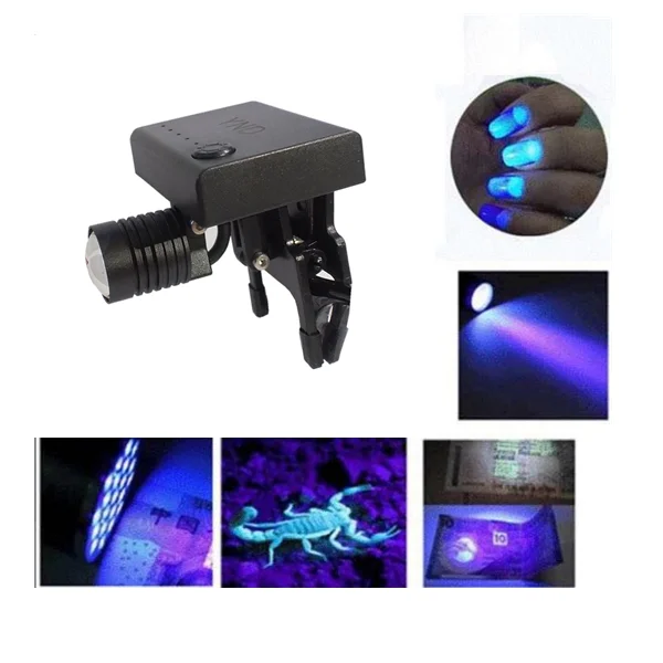 YND WB6L4 Wireless UVA 395nm Blue Light  for Industrial Curing Nail Art Medical & Anti-Counterfeiting Applications