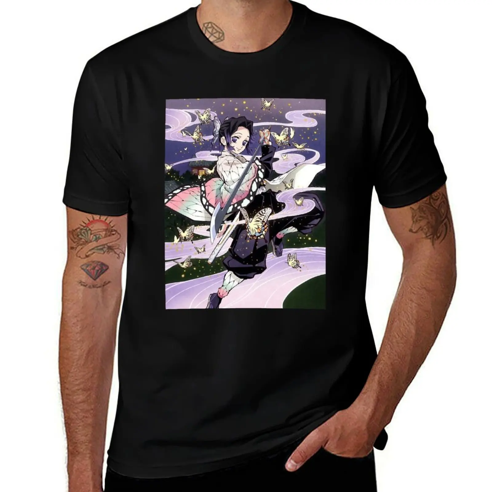 

Shinobu Kocho T-Shirt t shirts for man cotton funny man t shirt luxury