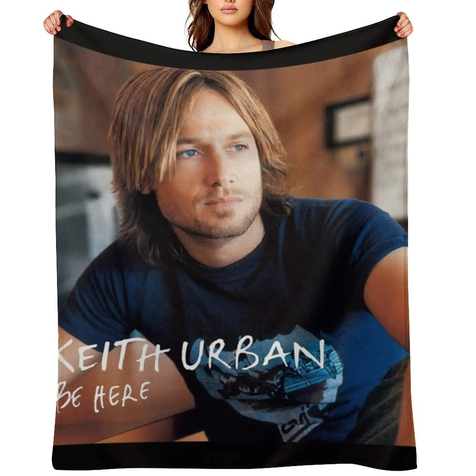 

Keith Urban Be here Throw Blanket Nap Baby Giant Sofa Luxury Brand Blankets