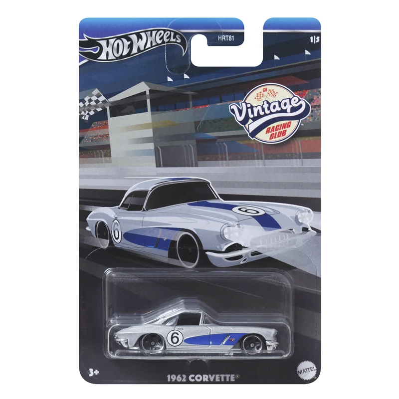 Hot Wheels Silver Label Vintage Racing Club Case B Car Models Diecasts & Toy Vehicles 1/64 Mini Toy Car Model Gifts Ford 1:64