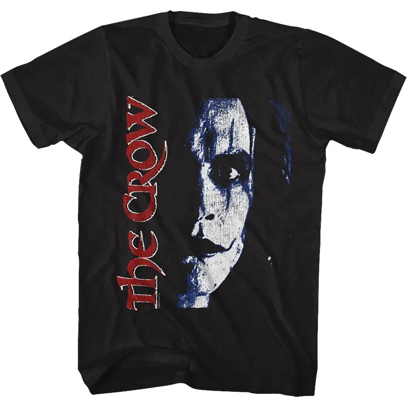 Summer The Crow Rock Movie - American Gothic Dark Fantasy Horror Retro Short-sleeved T-shirt for Musicians of The Crow Band