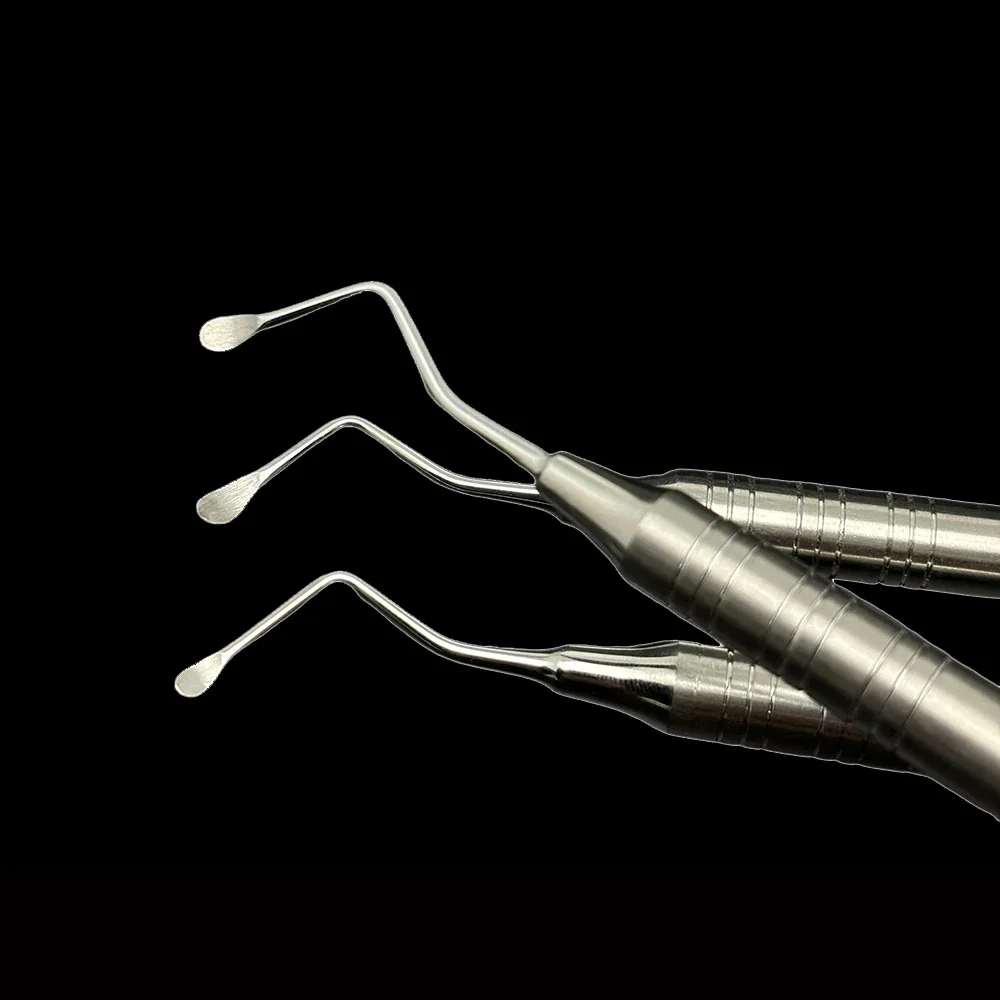 Dental Scaler Gracey Periodontal Curette Bone Curettes Perio Instrument Tool for Scaling and Root Planing Procedures