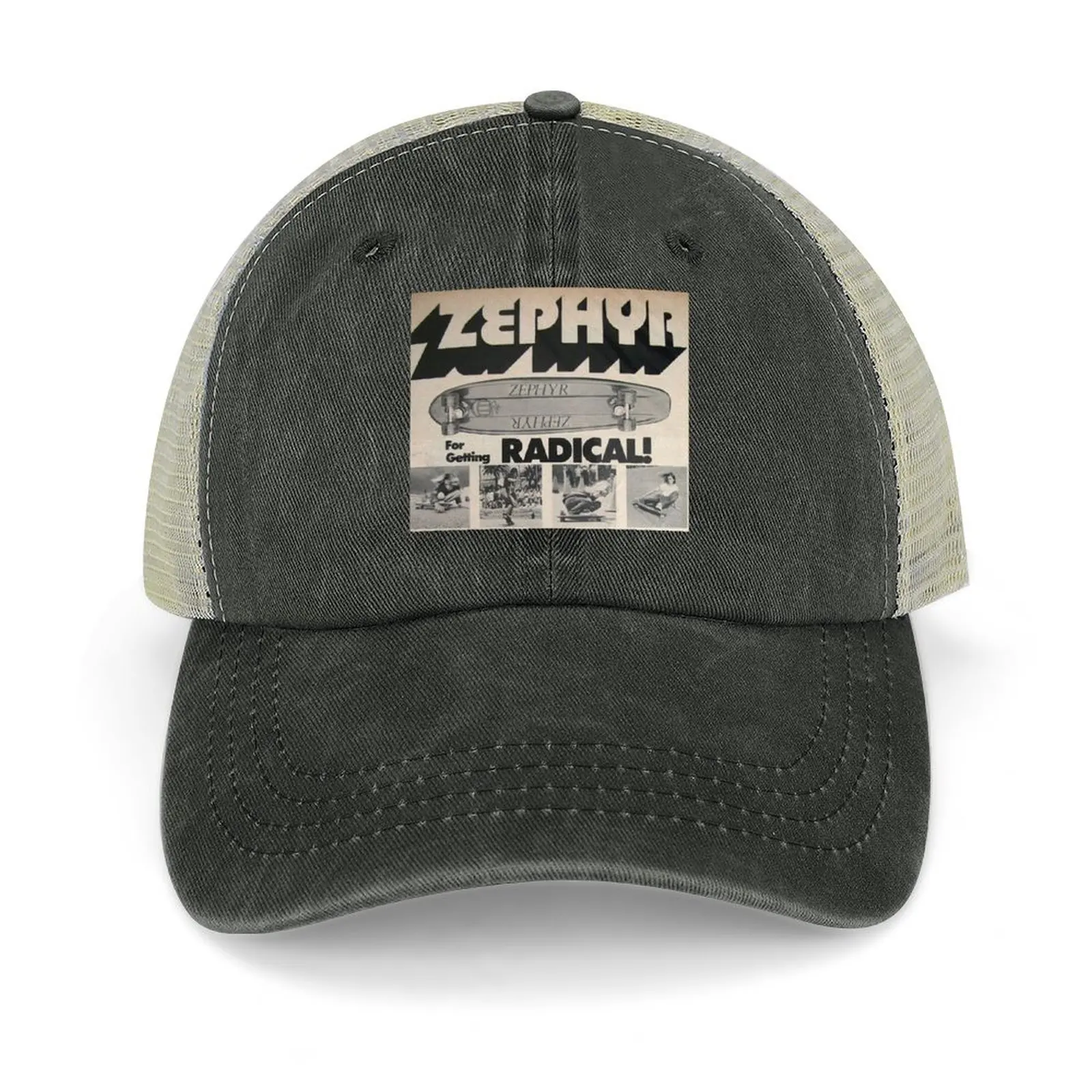 zephyr skate - zephyrTeam Cowboy Hat Trucker Cap Vintage hiking hat Caps Women Men's