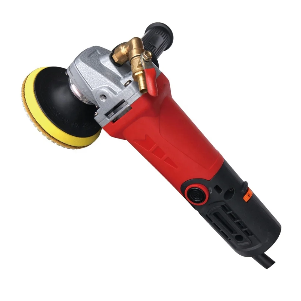 ماكينة تلميع يدوية متغيرة السرعة من Baixin لتلميع المياه الرطبة لتلميع السيارات بحجر الجرانيت والرخام