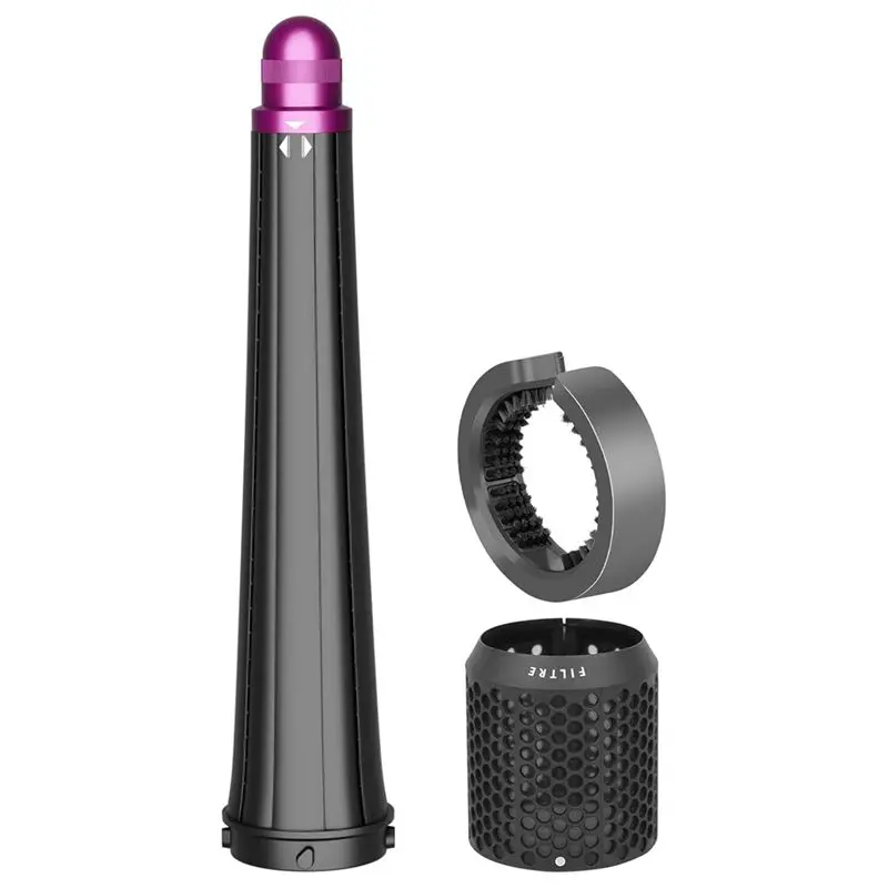 

【SIMPLE】Dual Rotation Curling Iron Accessories- Hair Long Conical Barrel& Filter Cage Cover For Dyson Airwrap HS01 HS05 HS08