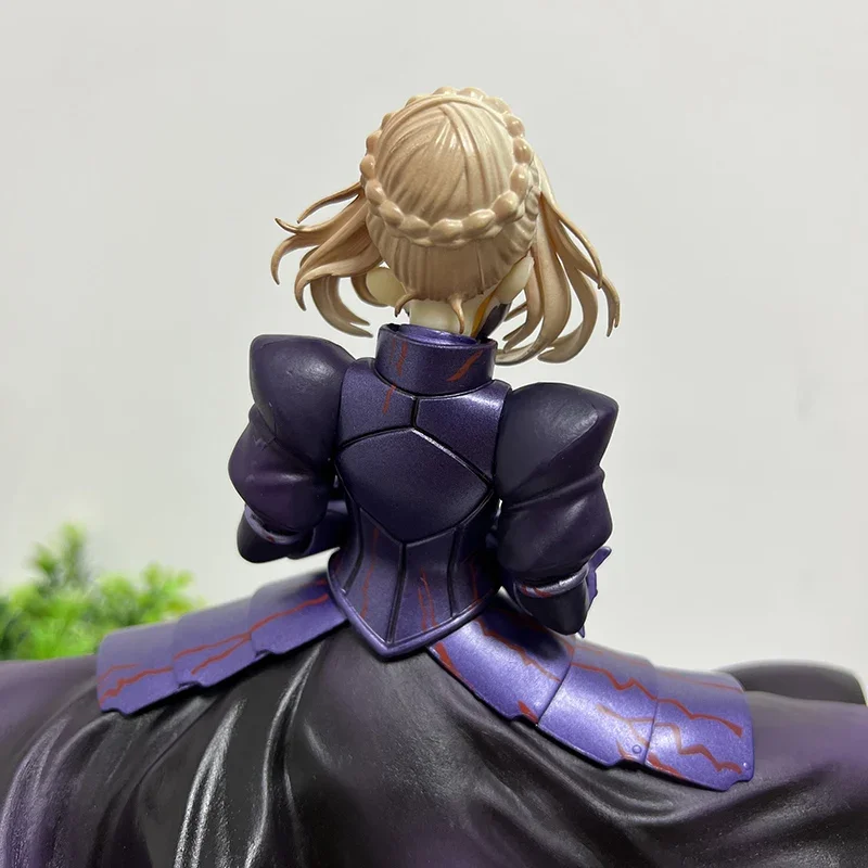 25cm Movie Fate/stay night Anime Figure Saber Alter Action Figure Heaven\'s Feel Saber Altria Pendragon Figurine Model Toys Gifts