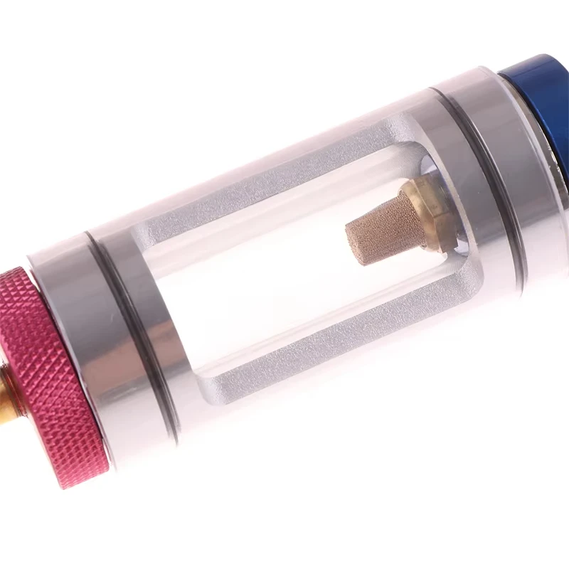 

Automotive Air Conditioning Refrigerant Oil Analyzer Car A/C System Compressor Oil Filter Test Tool Aircon Oilss Checker