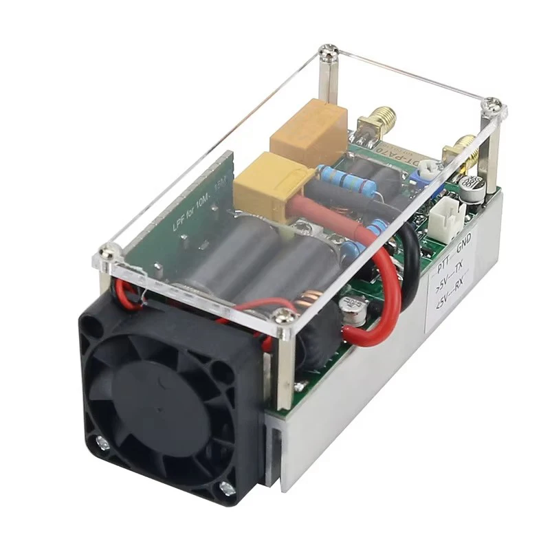 PA100 100W 3-30Mhz Shortwave Power Amplifier HF Amplifier RF for X5105 G90S  ShortWave Radio Station HF transceiver