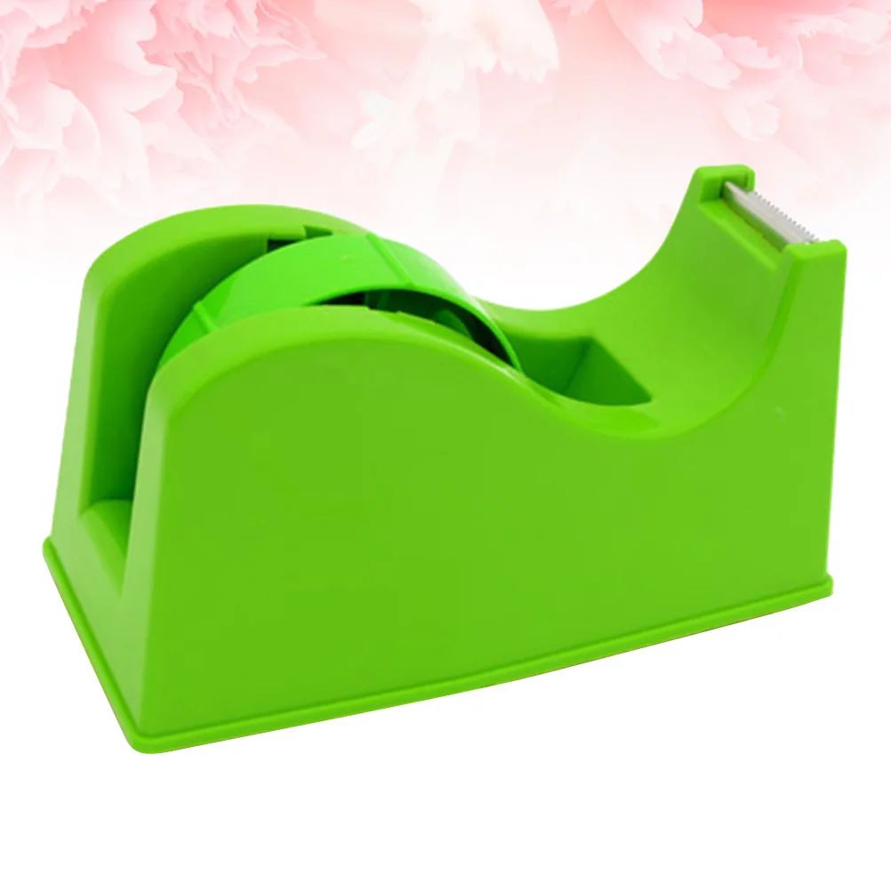 سطح المكتب الشريط موزع قاعدة ثقيلة عدم الانزلاق ل المغلف ختم التعبئة والتغليف القرطاسية ورق لاصق أداة القطع لون عشوائي