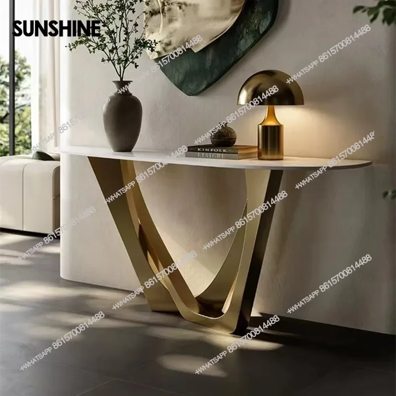 

Luxury Entryways Table Beauty Modern Design Console Table Decoration Hallway Wooden Entrance Console Living Room Cabinet FT