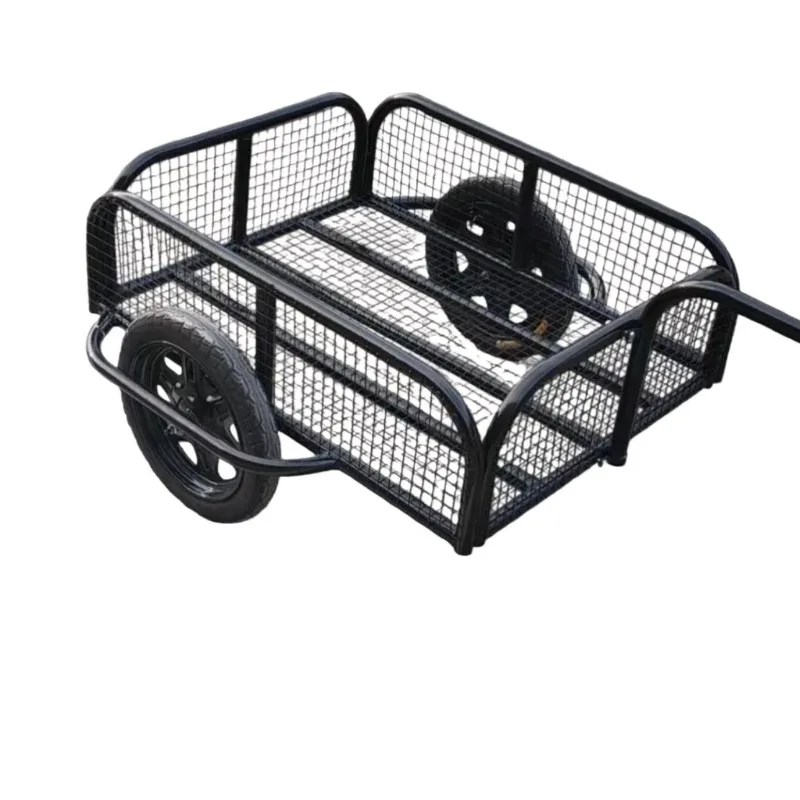 

New outdoor pulling car electric vehicle motorcycle stall pulling goods camping fishing three wheels rear