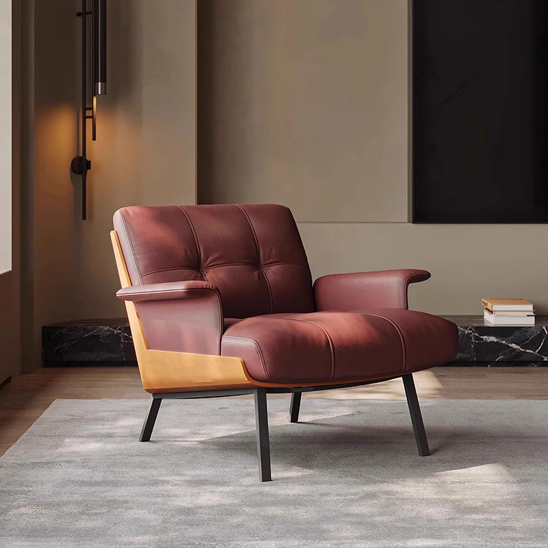 

Relaxing Hotel Modern Chair Lounges Adult Designer Individual Comfortable Chair Reading Balcony Sedia Living Room Furniture