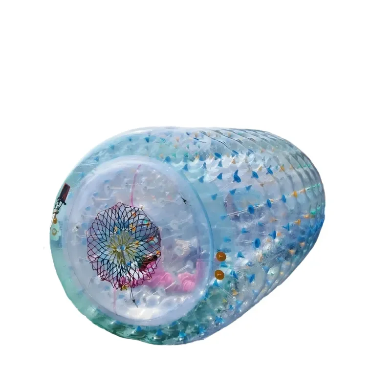 Factory Custom Transparent Color PVC Water Roller Inflatable Amusement Park Water Game Equipment for Sale
