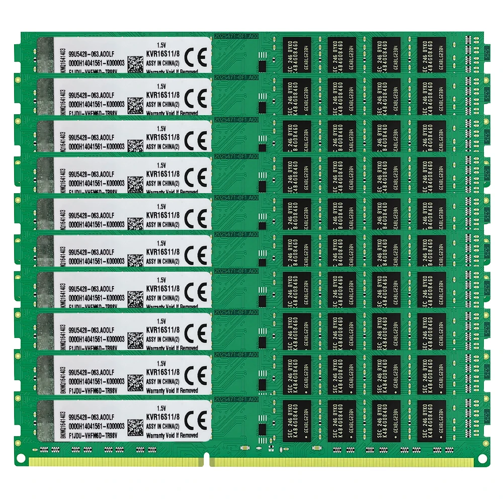 20PCS 4GB 8GB DDR3 RAM 1066mhz 1333Mhz 1600mhz PC3 8500 10600 12800 UDIMM 240 Pins 1.5V Desktop memoria ddr3 ram